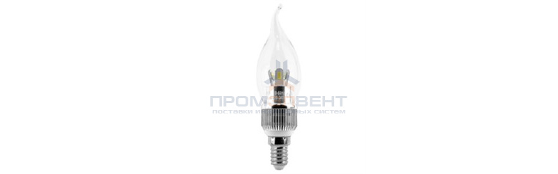 Лампа Gauss LED Candle Crystal clear 5W E27 2700K диммируемая 1/10/100