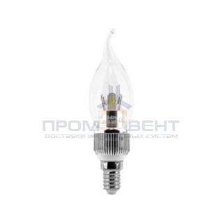 Лампа Gauss LED Candle Crystal clear 5W E27 2700K диммируемая 1/10/100