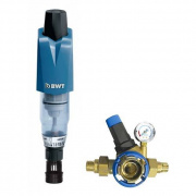 Фильтр тонкой очистки промывной BWT Infinity M - 1" (НР, PN16, 30°C, с редуктором и обр.клапаном)