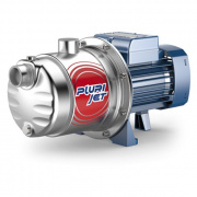 Насос самовсасывающий Pedrollo PLURIJET 4/80-N - 0,55 кВт (3x230/400 В,PN6, Qmax 80л/мин, Hmax 50м)