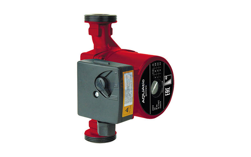 Насос циркуляционный Termica TL 25-80 - 0,14 кВт (однофазный, PN10, Hmax 7,7 м, Qmax 5,1 м³/ч)