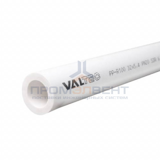 Труба полипропиленовая VALTEC PP-R100 - 75x12.5 (PN20, Tmax 70°C, штанга 4 м.)
