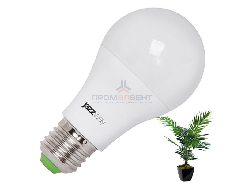 Светодиодная лампа для растений LED PPG A60 Agro 9W 220V E27 IP20