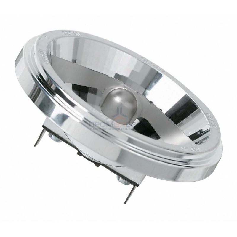 Лампа галогенная OSRAM 48832 ECO FL HALOSPOT 111 35W(50W) 24° 12V G53
