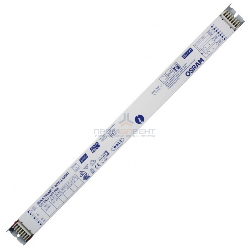 ЭПРА Osram QTi DALI 2x36 DIM диммируемый для люминесцентных ламп T8