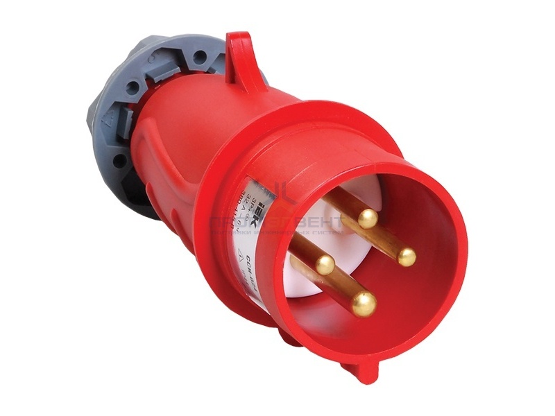 Вилка переносная ССИ-024 32А-6ч/380-415В 3Р+РЕ IP44 MAGNUM ИЭК