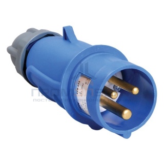 Вилка переносная ССИ-013 16А-6ч/200-250В 2Р+РЕ IP44 MAGNUM ИЭК