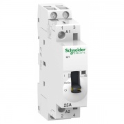Модульный контактор с ручным управлением iCT Acti 9 Schneider Electric 25A 2НО 220В АС 50ГЦ