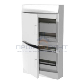 Бокс настенный ABB Mistral41 72М непрозрачная дверь без клеммного блока