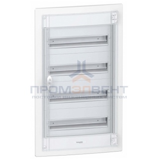 Щит встраиваемый Schneider Electric Pragma (4х18) 72 модуля с прозрачной дверью с клемниками N+PE