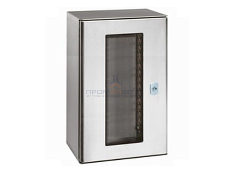 Шкаф из нержавеющей стали Legrand Atlantic inox 304L IP66 700х500х250 с остекленной дверью