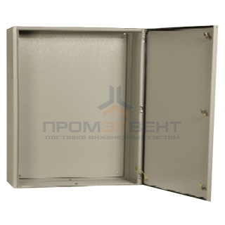 Щит металлический влагозащищенный ЩМП-1-0 74 У2 IP54, с монтажной платой 395х310х220 ИЭК