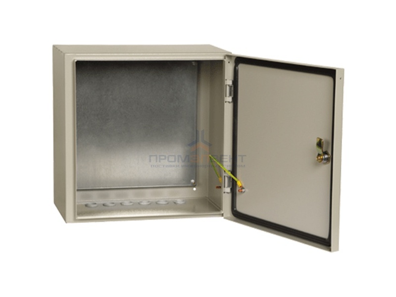 Щит металлический влагозащищенный ЩМП-4.4.2-0 74 У2 IP54, с монтажной платой 400х400х250 ИЭК